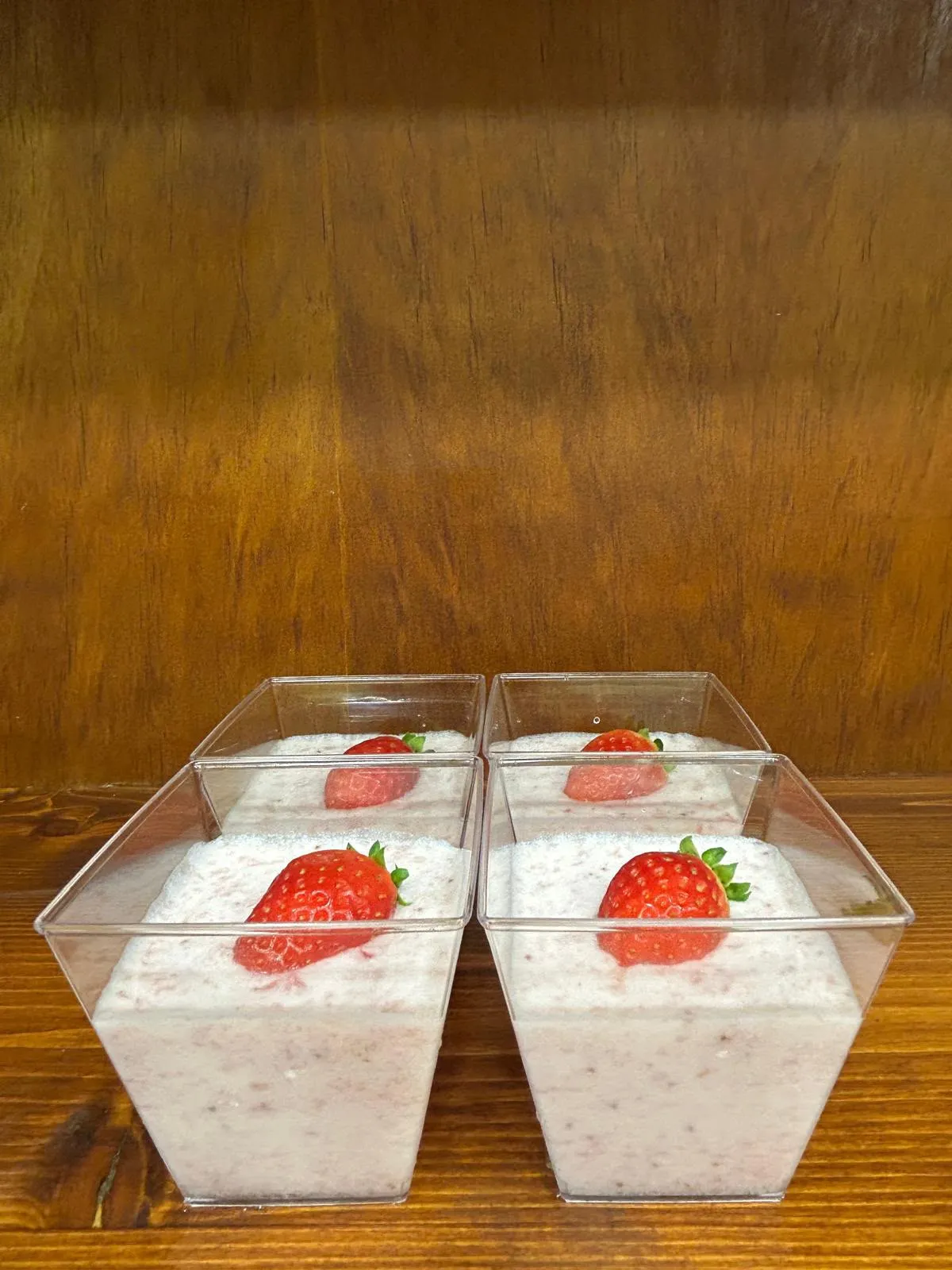 Mousse de maduixa