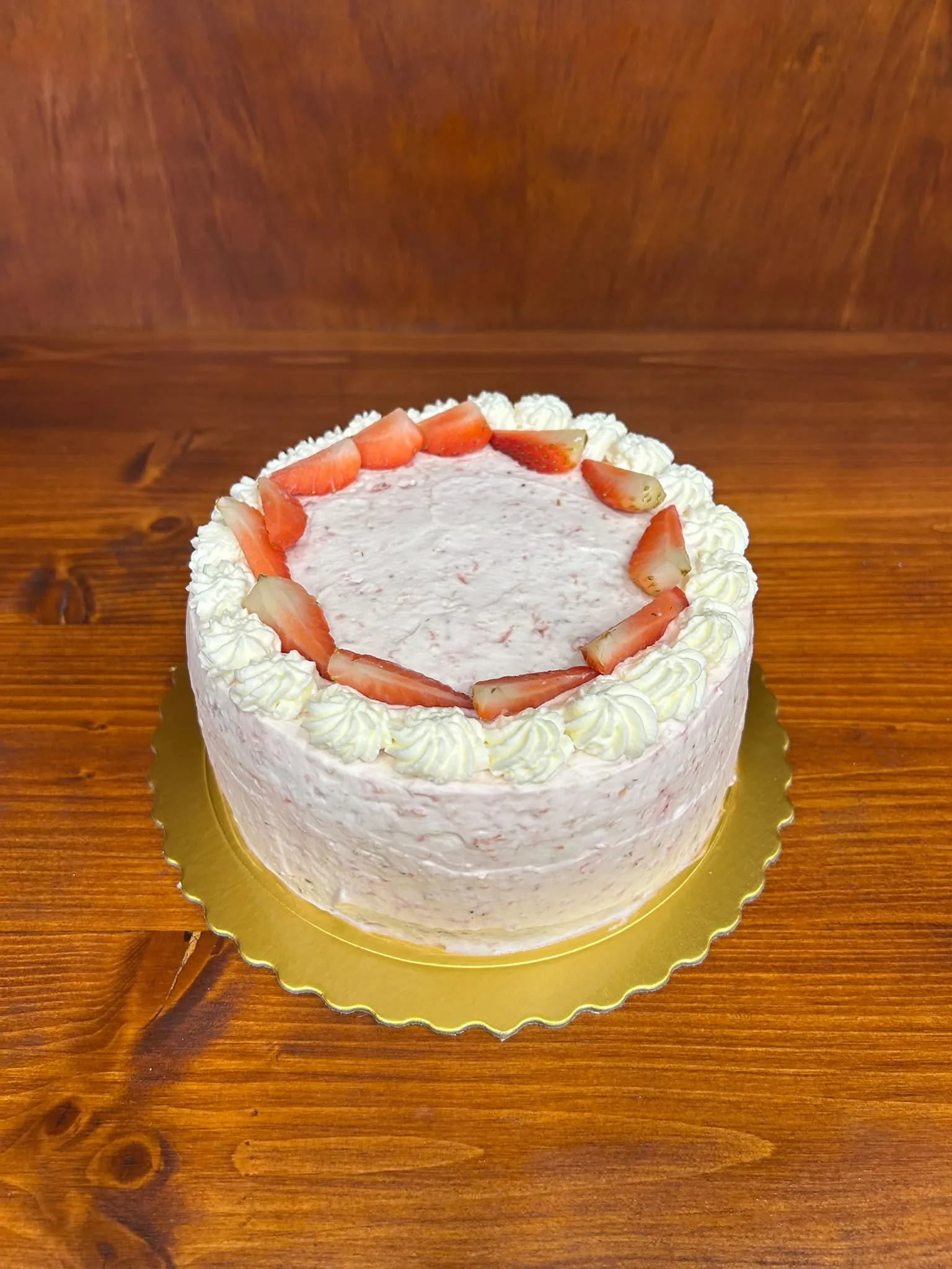 Pastís de maduixa
