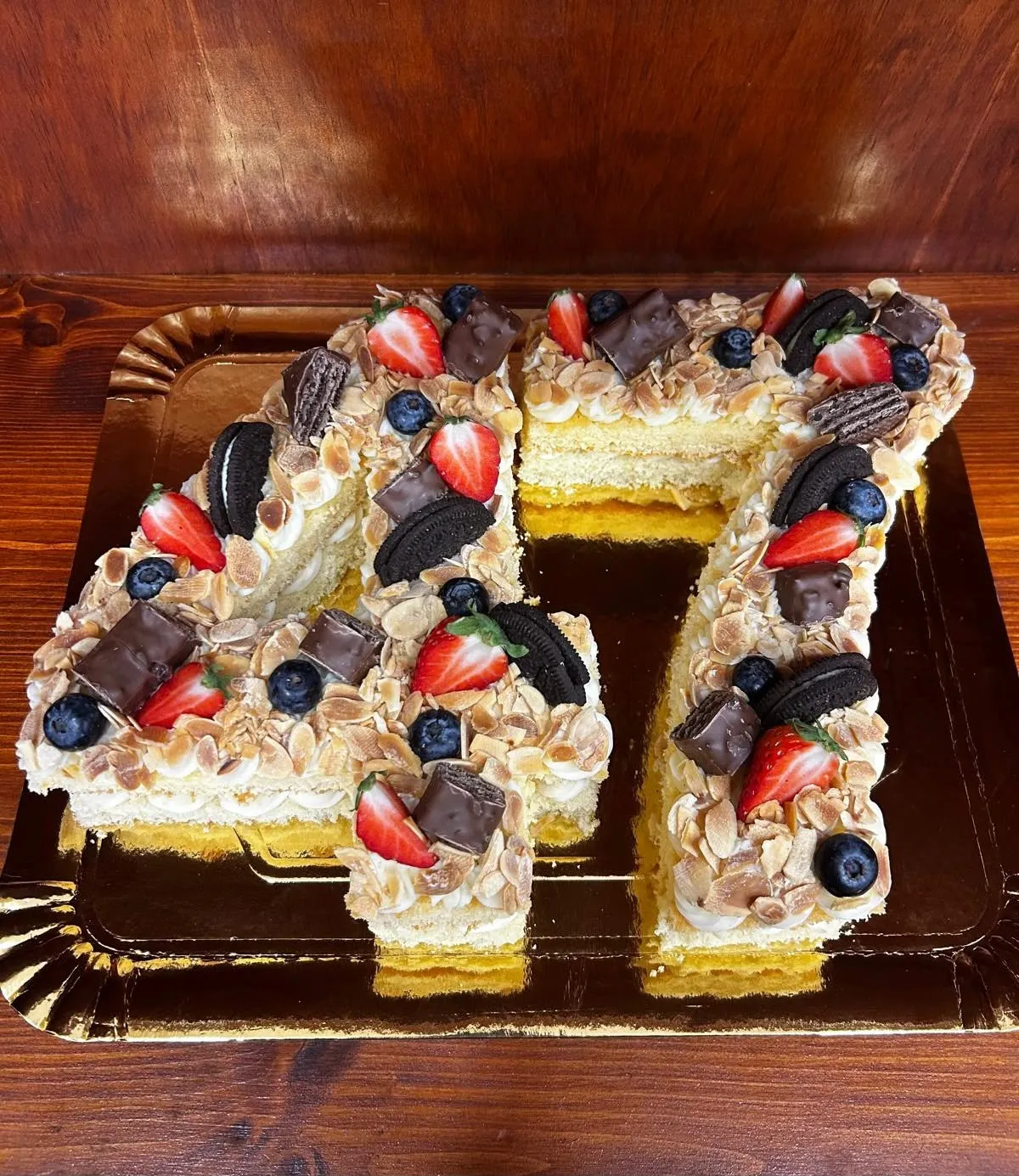 Pastís de número